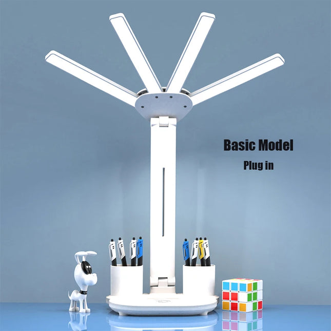 LED Multifunctional Fan Table Desk Lamp - Mad Fly Essentials