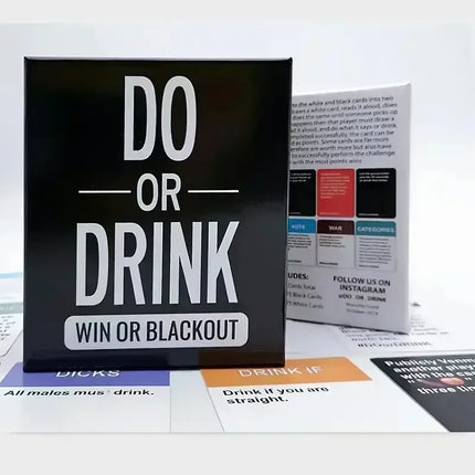 DO OR DRINK Drunk Card Adult Party Game - Mad Fly Essentials