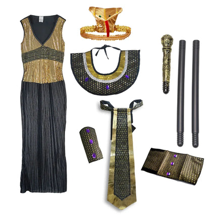 Women Cosplay Egyptian Cleopatra Costume Outfit