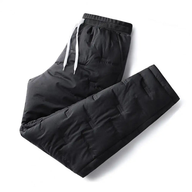 Men Cotton Down Casual Snow Pants