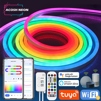 RGBIC Neon LED Strip Dreamcolor Rope Light