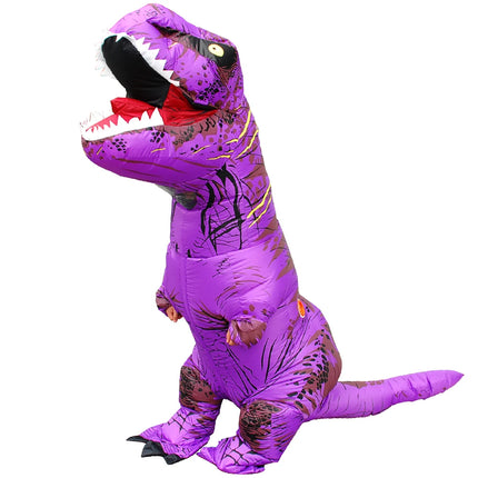 Adult Kid Boy Inflatable Dinosaur Costume Party Set