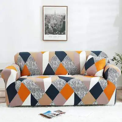 Elastic Universal Zig Zag Vintage Sofa Slipcovers