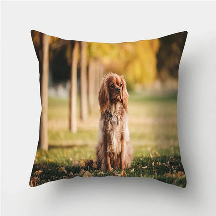 Custom Dog Animal Pillow Cover Cushion