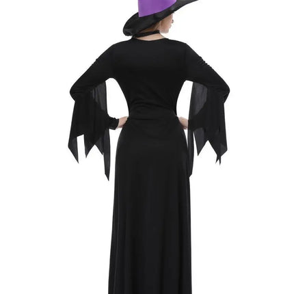 Women Newest Halloween Adult Witch Costume Dress