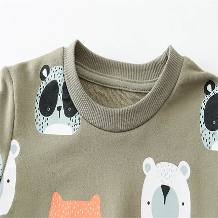 Baby Boy 2-7T Animal Fox Sweaters