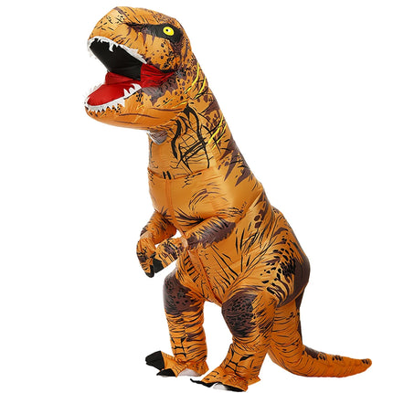 Adult Kid Boy Inflatable Dinosaur Costume Party Set