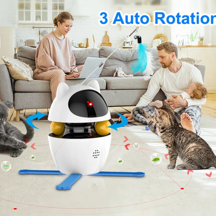 4-in-1 Cat Indoor USB Interactive Pet Toys