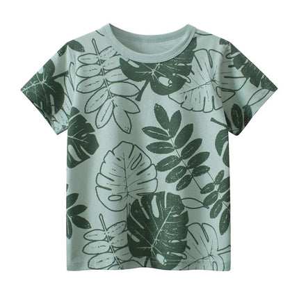 Baby Boy Short Dinosaur Graphic Tees