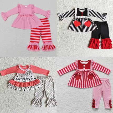 Baby Girl Long Cow Animal Funny Striped Outfits