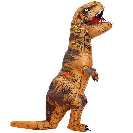 Adult Kid Boy Inflatable Dinosaur Costume Party Set