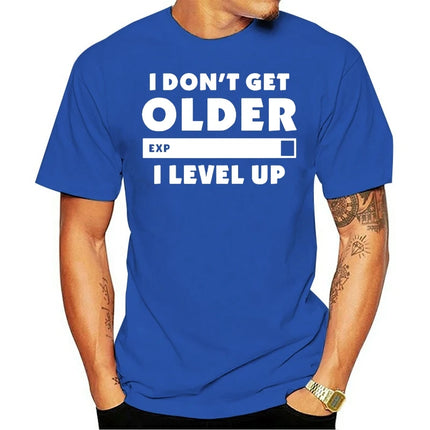 Men Fashion Level Up Gamer Shirts