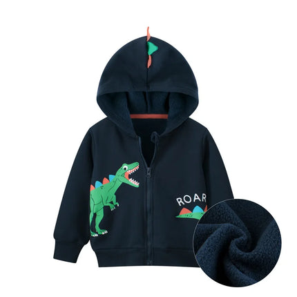 Baby Boys 3D Dinosaur Casual Hoodies