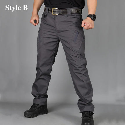 Men Tactical Training Camo Cargo Pants