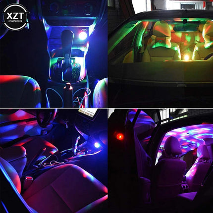 Mini USB LED Atmosphere Disco Light