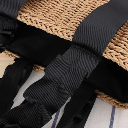 Women Summer Woven Straw Boho Handbags