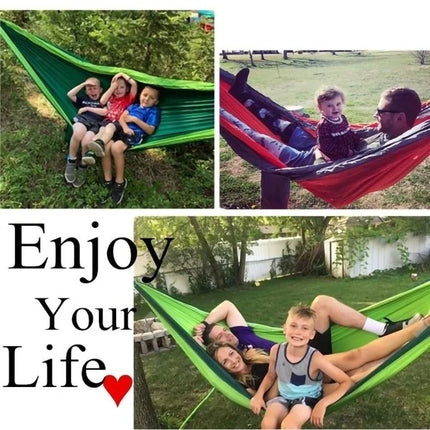  Portable Outdoor Camping Parachute Hammock