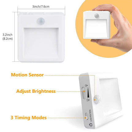 Dimmable Wireless LED Motion Sensor Night Lights