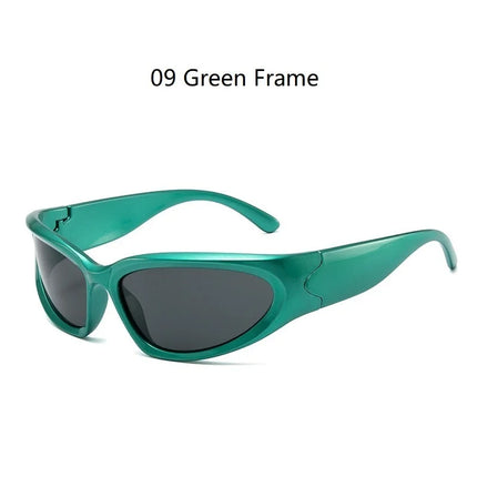 Men 2024 Punk UV400 Sunglasses