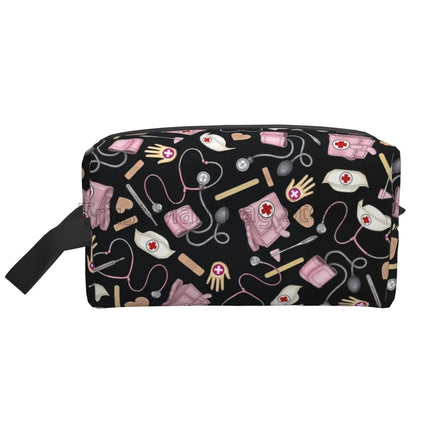 Nurse Equipment Makeup Organizer Bag