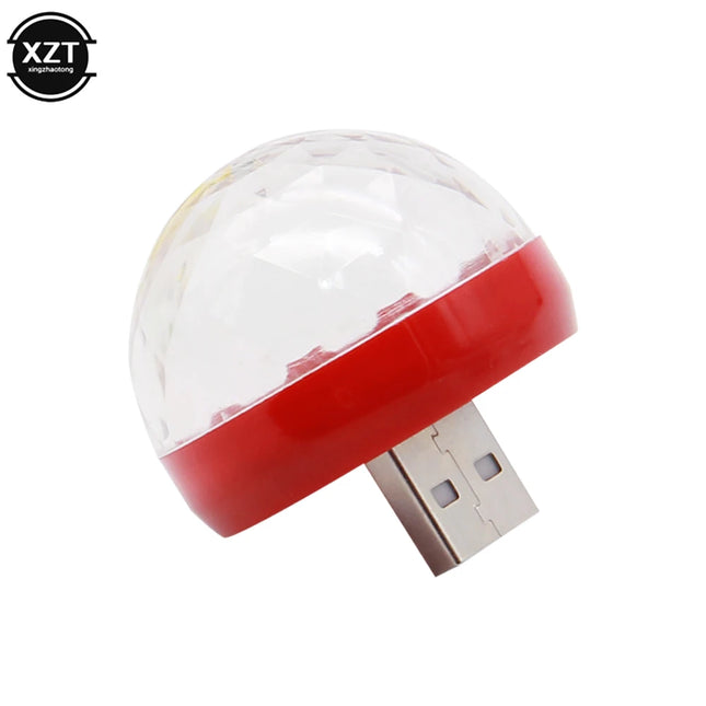 Mini USB LED Atmosphere Disco Light