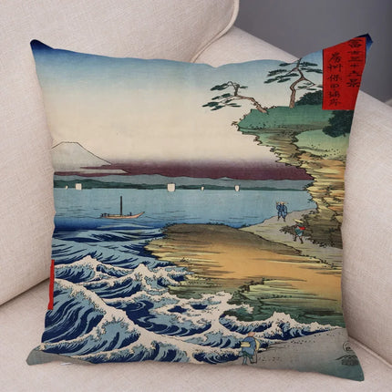 Fantasy Scenery Landscape Japanese Asian Home Pillows Decor