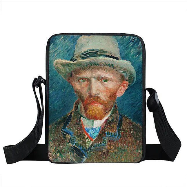 Women Handbag Van Gogh Messenger Crossbody Bag