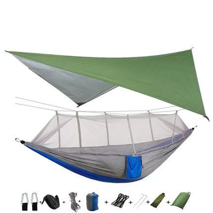 Lightweight Portable Camping Mosquito Net Hammock