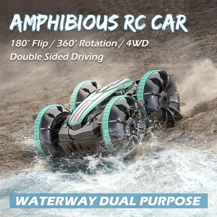 Amphibious RC Flip Activity Car Toy