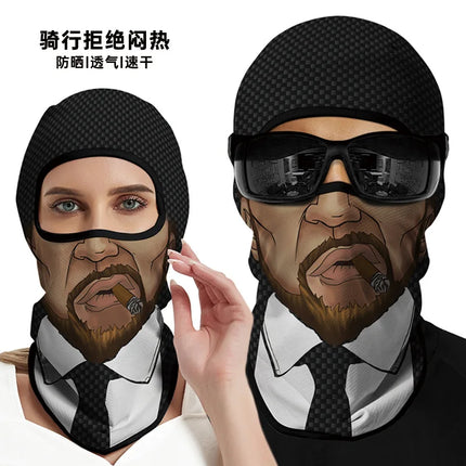 Breathable 3D Skull Balaclava Mask Headgear