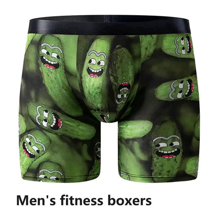 Men Funny 3D Fruity Fitness Boxers - Mad Fly Essentials