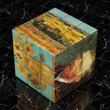 Funny Kids 3x3x3 Van Gogh Magic Cube Toy