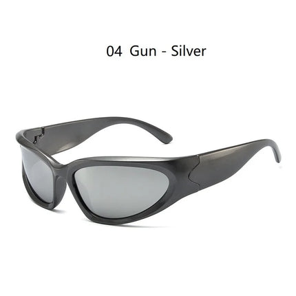 Men 2024 Punk UV400 Sunglasses