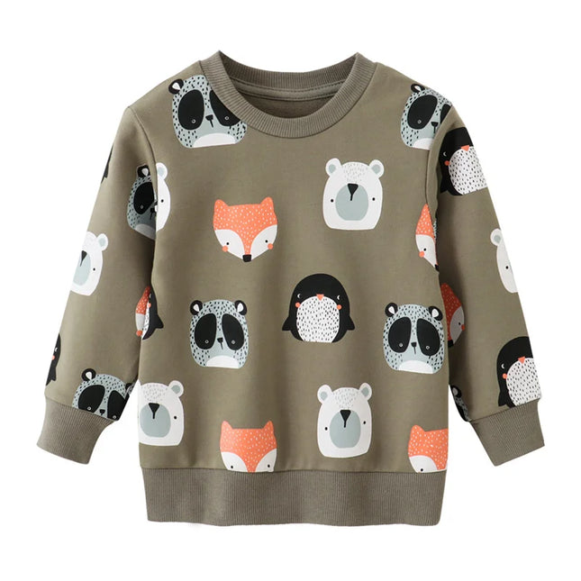 Baby Boy 2-7T Animal Fox Sweaters