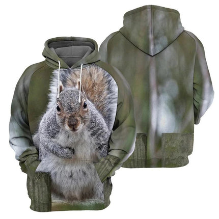 Funny Animals Pattern 3D Casual Long Hoodies