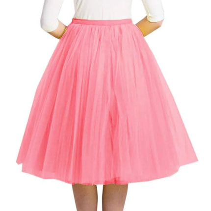 Women Vintage Party Costume Tulle Skirt