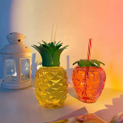 Kitchen Strawberry Pineapple Juice Cup Set