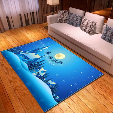 Home 3D Butterfly Animal Anti-Slip Modern Rugs