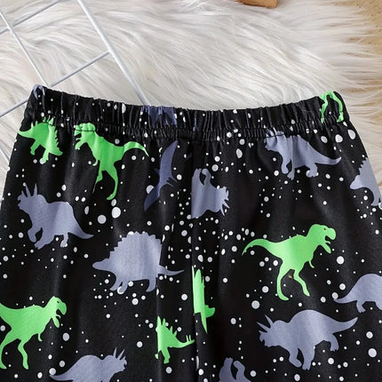 Baby Boy Luminous Dinosaur Animal Pajama Sets