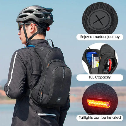 Outdoor 12L Ultralilght Cycling Reflective Sportman Backpack