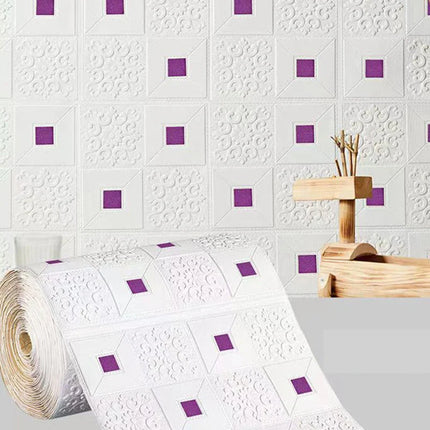 Self-Adhesive 3D Waterproof Decor Wallpaper