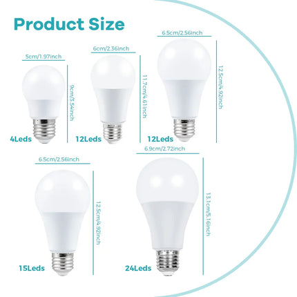 15W RGB LED E27/E26 Smart Light Bulb