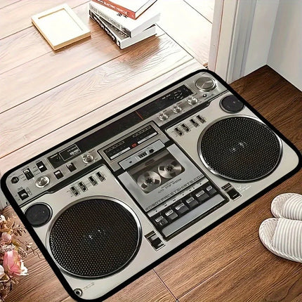 Home Boombox Music Tap 3D Entrance Doormat