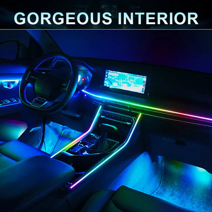 Auto LED RGB Ambient Rainbow Lighting Kits