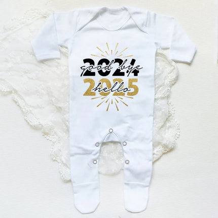 Baby Boy Hello 2025 Long Rompers