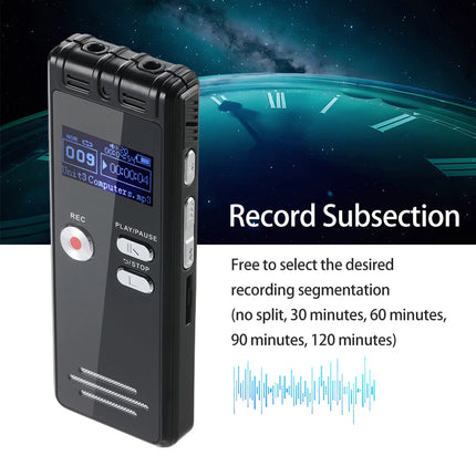 Digital Voice Recorder Activated 64G MP3 Music Player