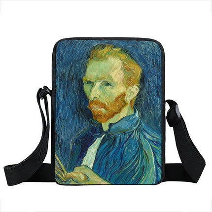 Women Handbag Van Gogh Messenger Crossbody Bag