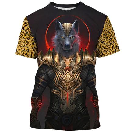 Men Anubis Egyptian god 3D Graphic Tees – Mad Fly Essentials