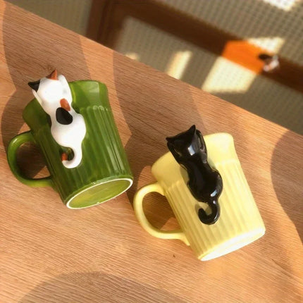 Kitchen Ceramic Cat Coffee Mug