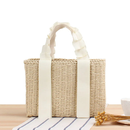 Women Summer Woven Straw Boho Handbags